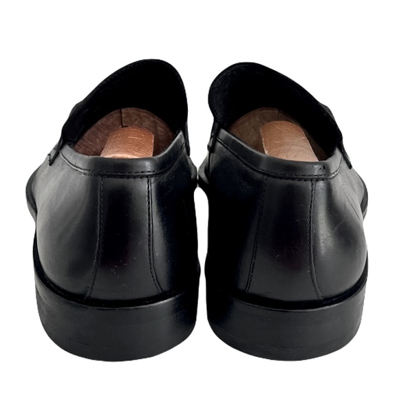Hugo Boss Black Leather Men's Loafers - Picture 5 of 8